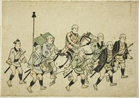 Procession of a Daimyo by Hishikawa Moronobu