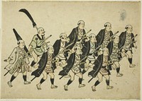 Procession of a Daimyo by Hishikawa Moronobu