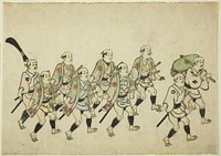 Procession of a Daimyo by Hishikawa Moronobu