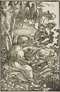 St. Matthew, from The Luther Bible by Georg Lemberger