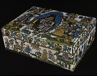 Writing Box Depicting King Solomon and the Queen of Sheba