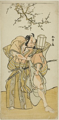 The Actor Ichikawa Danzo IV as Kamakura no Gongoro Kagemasa, in the Fifth Scene of the Play Date Nishiki Tsui no Yumitori (A Dandyish Brocade: Opposing Warriors), Performed at the Morita Theater in the Eleventh Month, 1778 by Katsukawa Shunsho