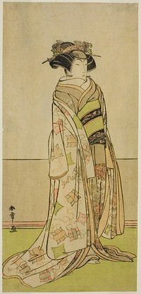 The Actor Segawa Kikunojo III in an Unidentified Role by Katsukawa Shunsho