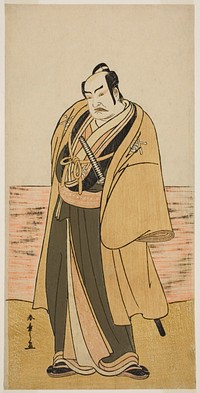 The Actor Nakamura Sukegoro II as Kaminari Shokuro in the Play Hatsumombi Kuruwa Soga, Performed at the Nakamura Theater in the Second Month, 1780 by Katsukawa Shunsho