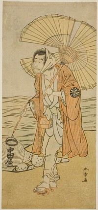 The Actor Nakamura Nakazo I as the Renegade Monk Dainichibo in the Play Edo Meisho Midori Soga, Performed at the Morita Theater in the First Month, 1779 by Katsukawa Shunsho