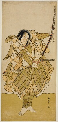 The Actor Ichikawa Monnosuke II in an Unidentified Role by Katsukawa Shunsho