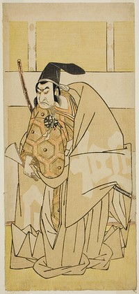 The Actor Nakamura Nakazo I as Ko no Moronao in the Play Kanadehon Chushingura, Performed at the Morita Theater in the Eighth Month, 1779 by Katsukawa Shunsho