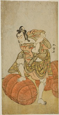 The Actor Matsumoto Koshiro IV as Matsuo-maru in the Play Sugawara Denju Tenarai Kagami, Performed at the Nakamura Theater in the Fourth Month, 1779 by Katsukawa Shunsho