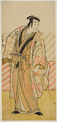 The Actor Onoe Matsusuke I in an Unidentified Role by Katsukawa Shunsho