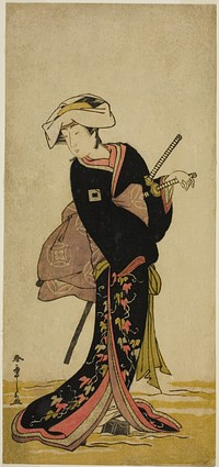 The Actor Ichikawa Danzo IV as Tonase in the Play Kanadehon Chushingura, Performed at the Morita Theater in the Third Month, 1781 by Katsukawa Shunsho