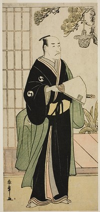 The Actor Ichikawa Danjuro V as Oboshi Yuranosuke in the Play Kanadehon Chushingura, Performed at the Nakamura Theater in the Fifth Month, 1783 by Katsukawa Shunsho
