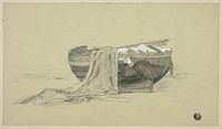 Fishing Boat on Shore by J. K. Rutter