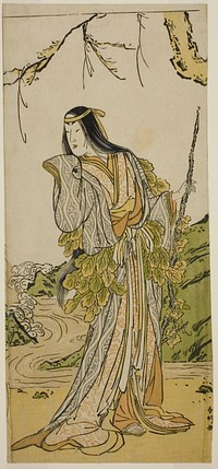 The Actor Segawa Kikunojo III as Yamauba in the Play Otokoyama Furisode Genji, Performed at the Kiri Theater in the Eleventh Month, 1785 by Katsukawa Shunkо̄