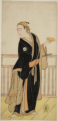 The Actor Ichikawa Yaozo III as Oboshi Yuranosuke in the Play Kanadehon Chushingura, Performed at the Nakamura Theater in the Fifth Month, 1786 by Katsukawa Shunsho