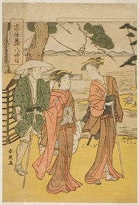 Act Eight: The Bridal Journey (Michiyuki) from the play Chushingura (Treasury of the Forty-seven Loyal Retainers) by Katsukawa Shun'ei