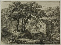 The Mill in the Wood by Anthonie Waterloo