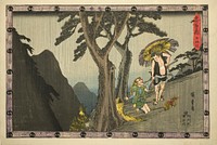 Act 5 (Godanme), from the series "Storehouse of Loyal Retainers (Chushingura)" by Utagawa Hiroshige