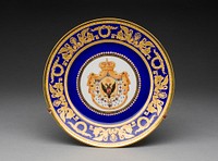 Plate by Russian Imperial Porcelain Factory