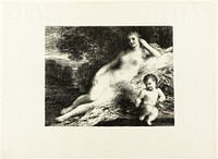 Venus and Cupid, second plate by Henri Fantin-Latour