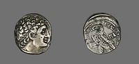 Tetradrachm (Coin) Portraying King Ptolemy of Cyprus by Ancient Greek