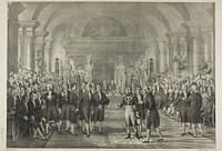 Napoleon in the Chamber of Deputies, from the Political and Military Life of Napoleon by Charles Étienne Pierre Motte