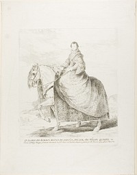 Isabel de Borbon by Francisco José de Goya y Lucientes
