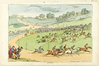 Racing by Thomas Rowlandson