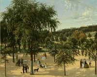 Boston Common by Artist unknown