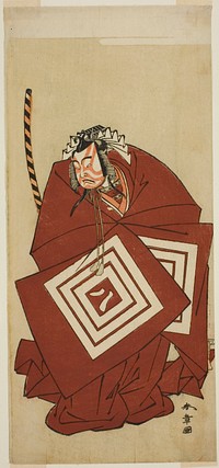 The Actor Ichikawa Yaozo II as Hachio-maru Aratora in the Play Chigo Sakura Jusan Kane, Performed at the Ichimura Theater in the Eleventh Month, 1774 by Katsukawa Shunsho