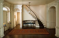 A7: New Hampshire Entrance Hall, 1799 by Narcissa Niblack Thorne