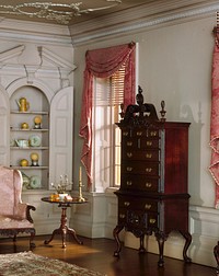 A16: Pennsylvania Drawing Room, 1761 by Narcissa Niblack Thorne (Designer)