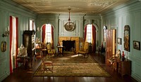 A23: Virginia Drawing Room, 1754 by Narcissa Niblack Thorne (Designer)