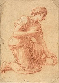 Kneeling Woman by François Verdier