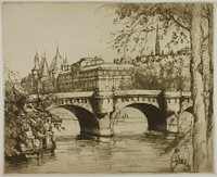 The Concièrgerie, Paris by Donald Shaw MacLaughlan