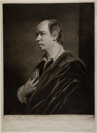 Oliver Goldsmith by Joseph Marchi