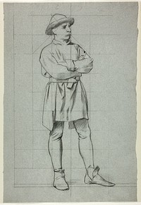 Man Standing with Folded Arms by Henry Stacy Marks