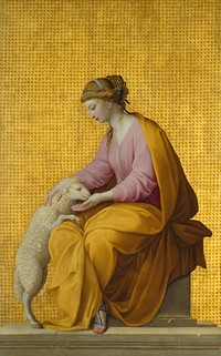 Meekness by Eustache Le Sueur