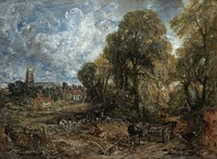 Stoke-by-Nayland by John Constable