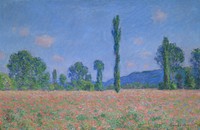 Poppy Field (Giverny) by Claude Monet