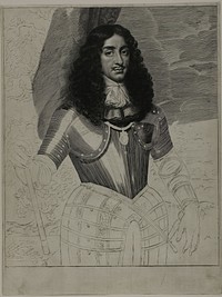 Charles II, King of England by Cornelis van Dalen, II