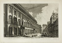 View of the Palazzo Odescalchi, from Views of Rome by Giovanni Battista Piranesi
