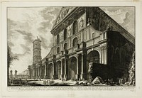 View of the Basilica of S. Paolo fuori delle Mura [St. Paul outside the Walls], built by Constantine the Great, from Views of Rome by Giovanni Battista Piranesi