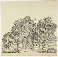 Triumph of Maximilian by Hans Burgkmair, the elder