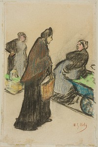 Market Women by Henri-Gabriel Ibels