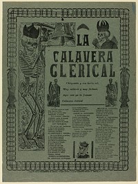 The Priestly Calavera by José Guadalupe Posada