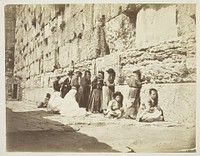 Wall of Solomon's Temple, Jews' Wailing Place by Unknown