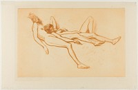 Two Nude Models by Théophile-Alexandre Pierre Steinlen