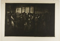 Street Singers by Théophile-Alexandre Pierre Steinlen