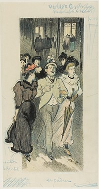 Old Songs by Théophile-Alexandre Pierre Steinlen