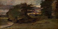 Landscape with Cottages by John Constable
